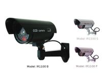 Maclean Centrumelektroniki Dummy camera met knipperende LED IR1100 B IR extern - zwart
