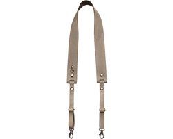 Camera Neck Strap - Ivory Brass (Beige) - Leather - 5 Year Warranty