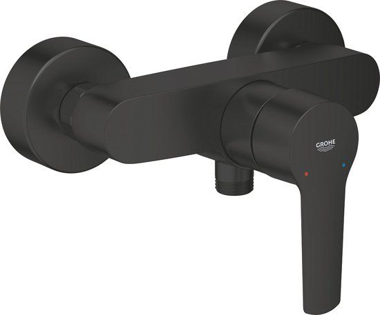 Grohe Start Douchekraan - Mat Zwart - HOH 15cm - Zonder Omstel