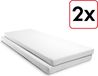 Matelas en mousse confort K10, 100 x 200 cm, H3, set de deux