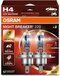 Osram Night Breaker 220 H4 - Set of 2 Halogen Headlight Bulbs - 64193NB220