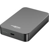 Ansmann PB115PD MagSafe Powerbank 10000 mAh USB PD, Qi Wireless Charging USB-C Statusweergave