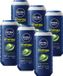 NIVEA MEN Energy Douchegel Mannen - 3-in-1 Shower Gel Met Mintextract - Shampoo - Voordeelverpakking - 6x 500 ml