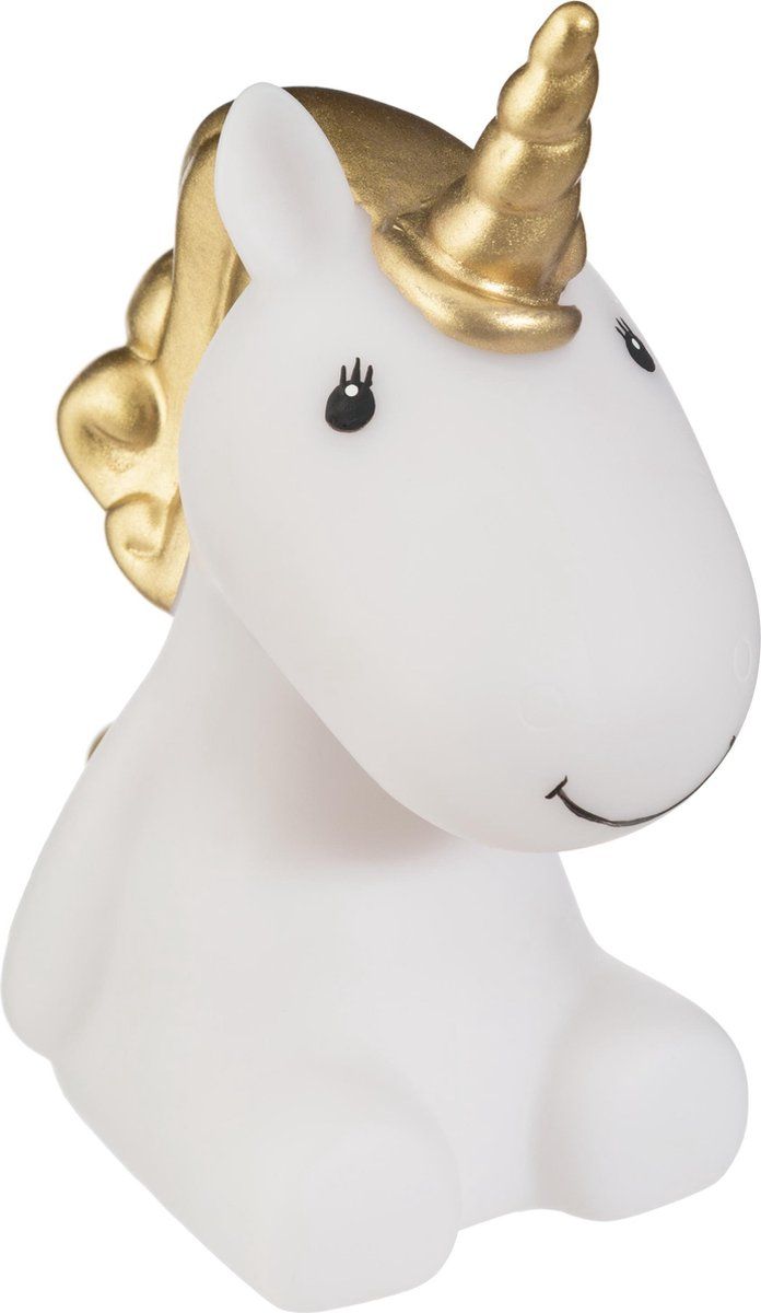 Atmosphera for kids Nachtlamp eenhoorn wit XL 26,5X16X30 CM