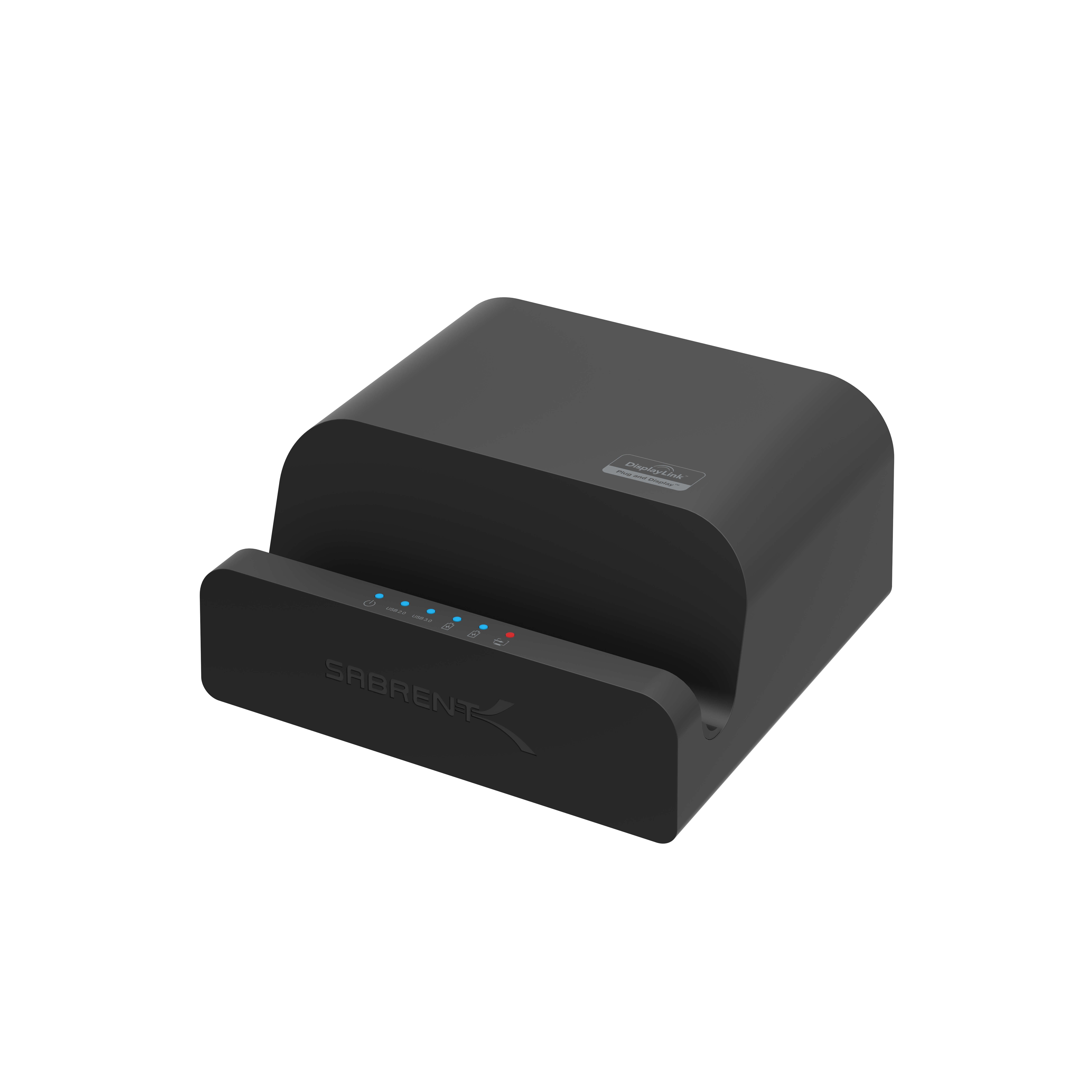 Sabrent DS-RICA - Docking Station - Zwart