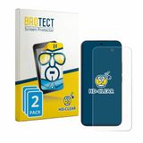 BROTECT - Screenprotector voor Xiaomi 17T Pro - Folie Beschermfolie transparant 2 Stuks