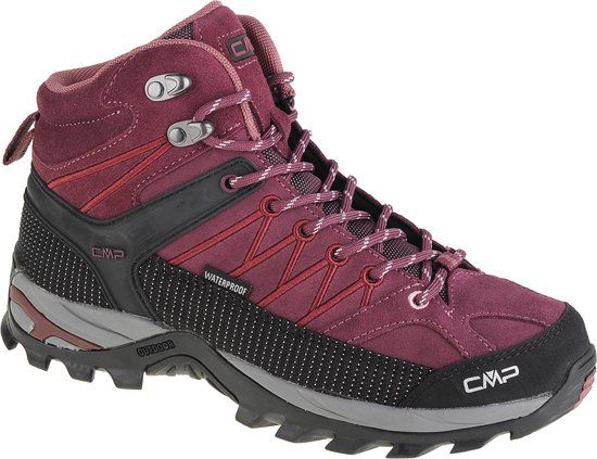 CMP Rigel Mid Wp Wandelschoenen Vrouwen - Rood - Maat 39