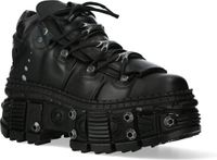 New Rock M-WALL106-S25 Unisex Laars - Zwart - EU46