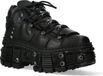 New Rock M-WALL106-S25 Unisex Laars - Zwart - EU46