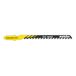 Metabo 623607000 decoupeerzaagbladen voor hout: hardhout, zacht: gebogen sneden, 5-50 mm/Afil, HCS 74 mm, 25 stuks 623607000