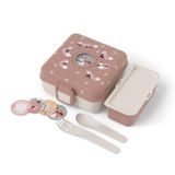 monbento - Broodtrommel voor kinderen, Snacky Kaneel Fox