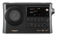 Sangean WFR-28BT Internet Radio - Bluetooth, FM/AM, Spotify - Black
