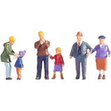 NOCH 15930 Familie Meier in Winter Figuurset