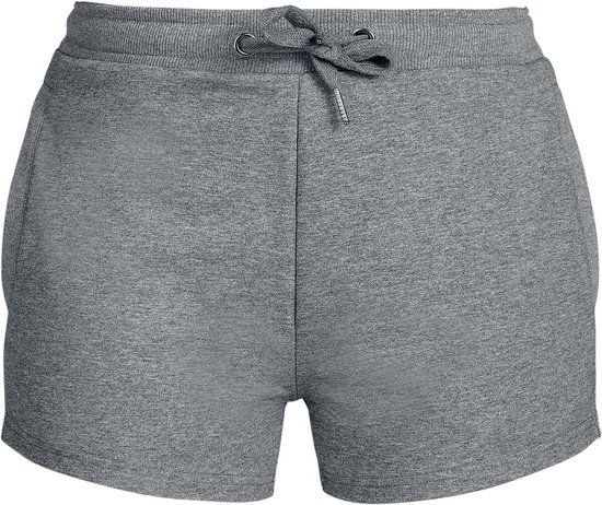 R.E.D. by EMP R.E.D. Rock-Engineered Design grijze shorts met trekkoord en rechte snit - Dames - L