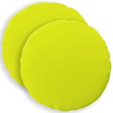 vidaXL Kussensloop 2 pcs HEERLEN Heldere Groen Ø 50 cm Polyester