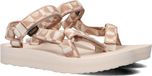Teva Midform Universal Sandalen Vrouwen Beige/Oranje - Maat 41