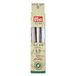 Prym 224324 CUBICS NATURAL gekleurd lang 11,6 cm 4,00 mm kousbreinaald, hout, meerkleurig, 4 mm
