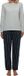 Schiesser Dames pyjama Cotton blauw gestreept / grijs