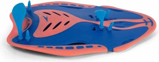 Speedo Power Paddle - Blauw/Oranje - M - Kickboard