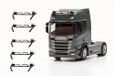 Herpa 054263 lampenbeugel met signaallichten voor vrachtwagenmodel, 6 stuks, getrouw aan het origineel op schaal 1:87, modelauto, modelbouw, accessoires, decoratie, accessoires voor miniatuurmodellen