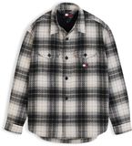 Tommy Jeans Overhemd Tjm Check Overshirt Ext Dm0dm23616 0me Black Check Mannen Maat - XL