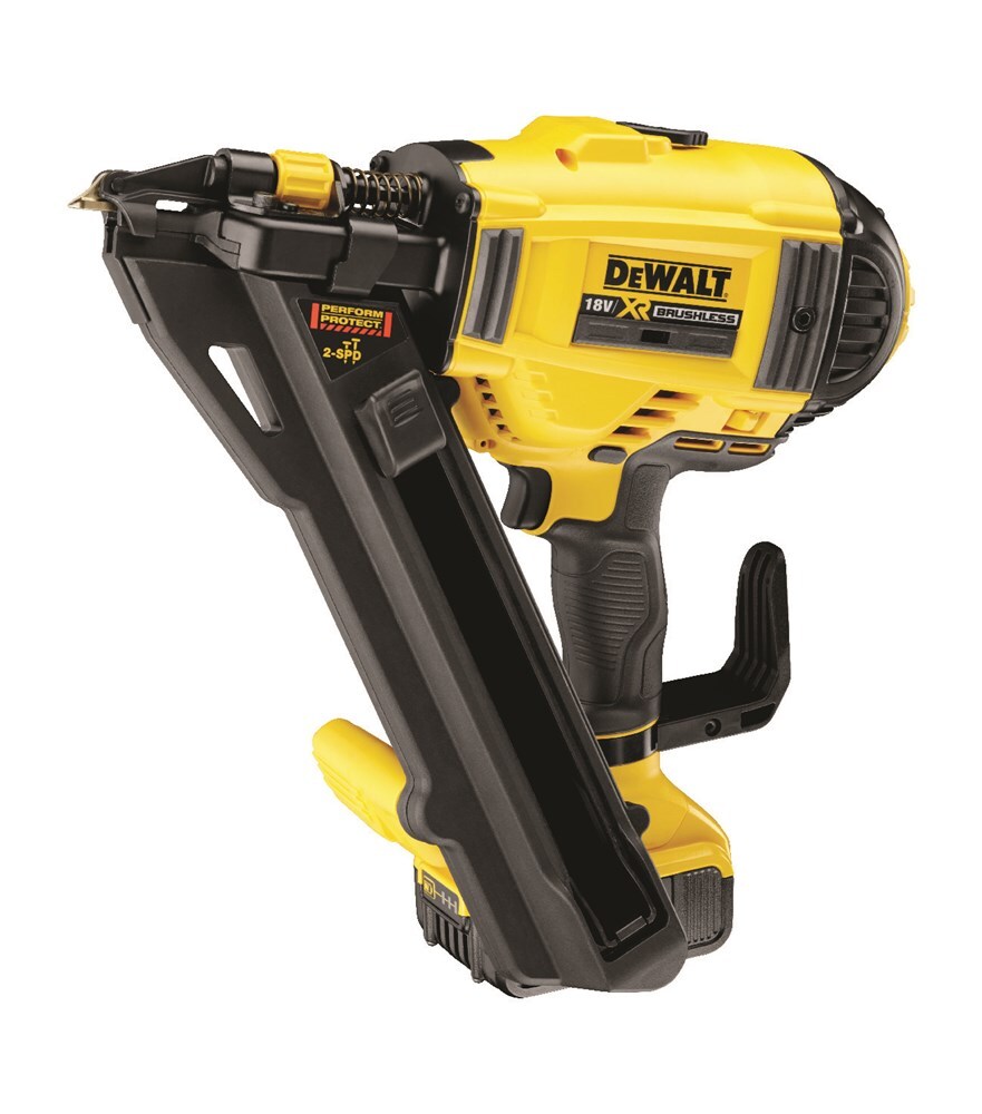 DeWalt DCN693P2-QW 18V XR brushless tacker voor bat-ankers met 2 snelheden 2x5,0AH in standaard koffer