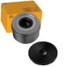 HELLA 9XU 358 038-271 Dynamovrijloop - Schroefdraadmaat: M16x1,5 - Aantal groeven: 6 - Met kap