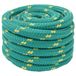 vidaXL corde de bateau 3 mm 25 m vert pp