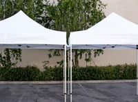 Easy-up Gouttière de connexion pour tentes de réception 4,5 m – Blanc