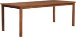 Acacia Table de jardin massif 200x100x74 cm