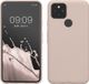 kwmobile telefoonhoesje geschikt voor Google Pixel 5 - Back cover in kokosmelk