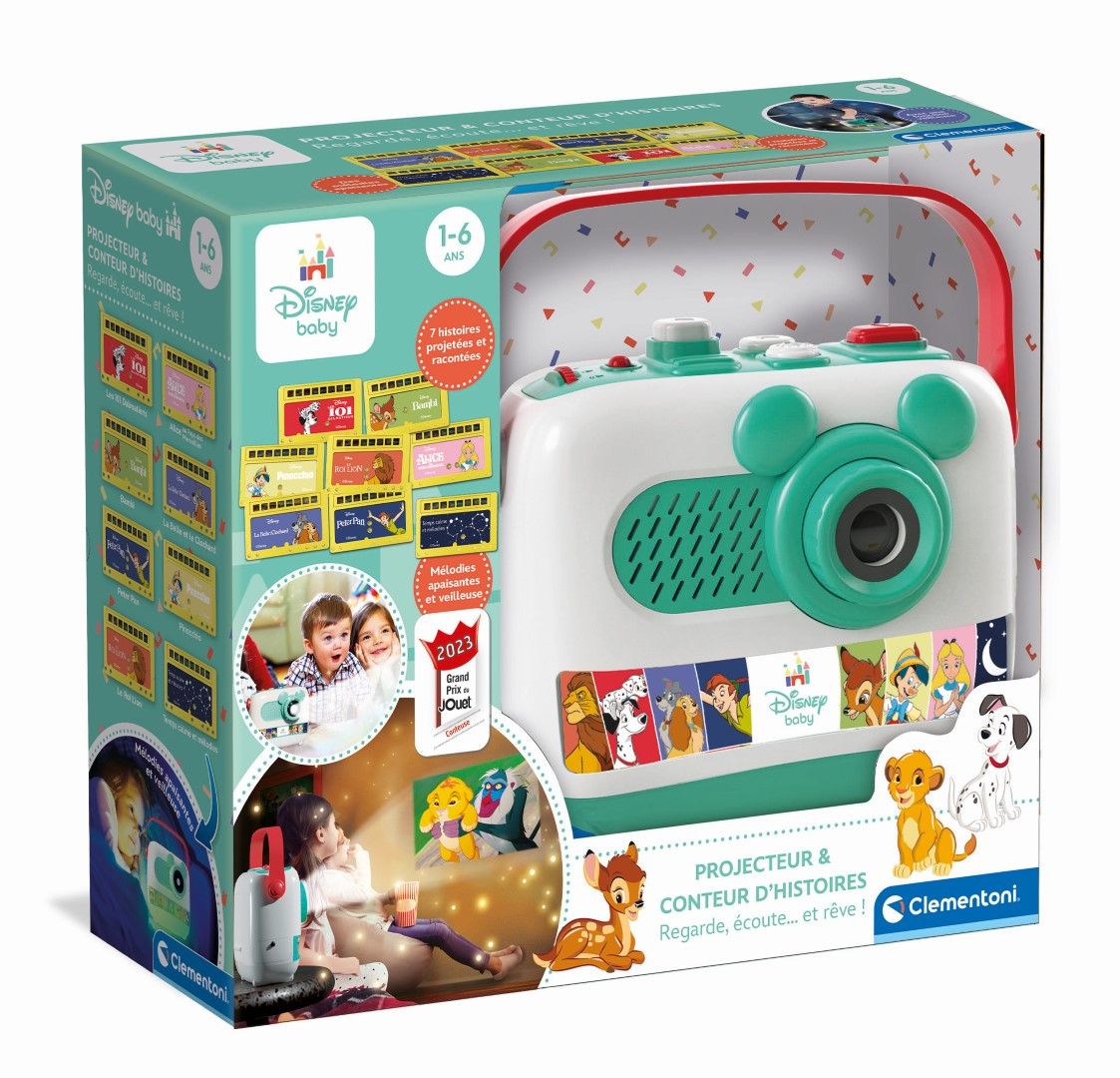Clementoni Disney Baby Storyteller Projector (FR) - Multicolor