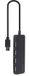Gembird 4 poorts USB 2.0 hub4-poorts USB Type-C hub, zwart