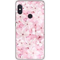 Xiaomi Bedrukt siliconen hoesje compatibel met Xiaomi Redmi Note 5, Xiaomi Redmi Note 5 Pro Sakura