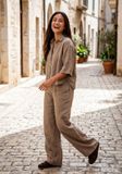 AYANA E29018 Mocassins Dames - Instappers - Bruin - Maat 39