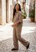 AYANA E29018 Mocassins Dames - Instappers - Bruin - Maat 39