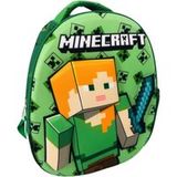 4KidsOnly Minecraft Minecraft 3D rugzak - eivormig