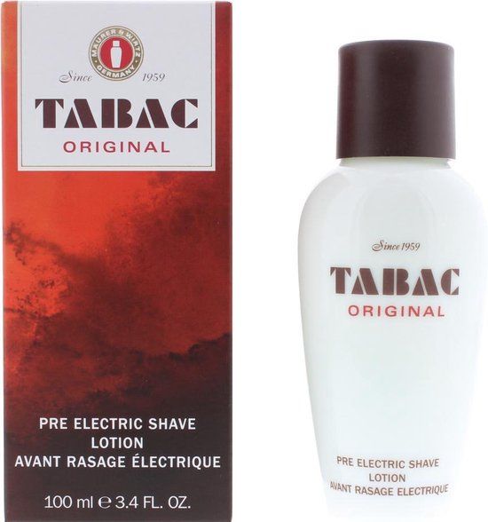 Tabac Original Pre Electric Shave Lotion 100ml - For Men