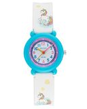 Armitron Sport Kids Easy to Read Patterned Silicone Strap Watch, 27/1005