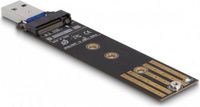 Delock Combo Konverter für M.2 NVMe PCIe oder SATA SSD mit USB 3.2 Gen 2