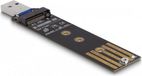 Delock Combo Konverter für M.2 NVMe PCIe oder SATA SSD mit USB 3.2 Gen 2