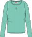 Vingino Fille T-shirt manches longues G-basic-rib Bleu Artic Taille: 10