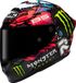 HJC RPHA 1 V2 Carbon Funky Diablo Helm XXS