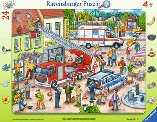 Ravensburger Legpuzzel - 24 stukjes - 4+ jaar - 00.006.581