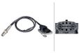 HELLA 6PN 358 186-921 NOx-sensor, NOx-katalysator - 12V - 4-polig