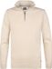 Petrol Industries Pull en maille fine pour homme à demi-fermeture éclair wheel - Blanc - Taille M