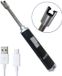 Arclit Briquet de cuisine flexible rechargeable électrique - Noir/Argent