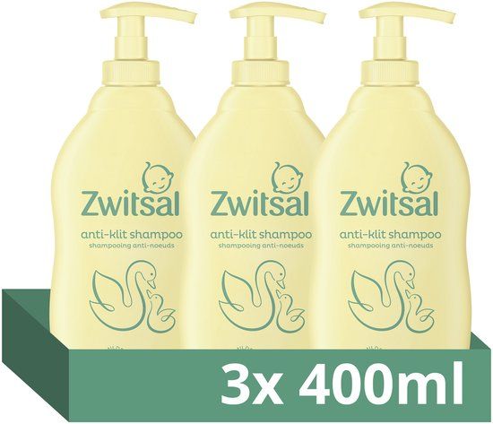 Zwitsal Anti-Klit Shampoo - 3 x 400 ml