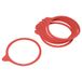 Dr. Oetker Inmaakrubberen ringen, 8 stuks, rood