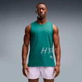 Puma HYROX PWRMODE Training Hardloopshirt Heren - groen, Maat XXL